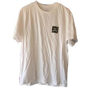 BRIXTON WHITE TIGER CAMO BOX LOGO MEN'S T SHIRT SIZE MEDIUM 🔥